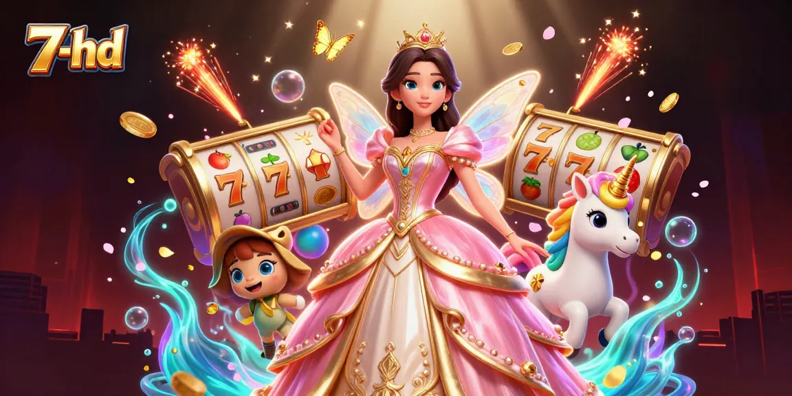Experience thrilling casino action with the glamorous 7-hd characters spinning slot reels and winning big.