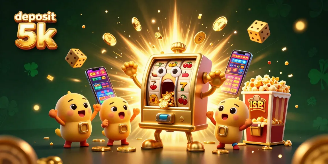 Experience winning with deposit 5k in a vibrant casino scene filled with excitement and rewards.