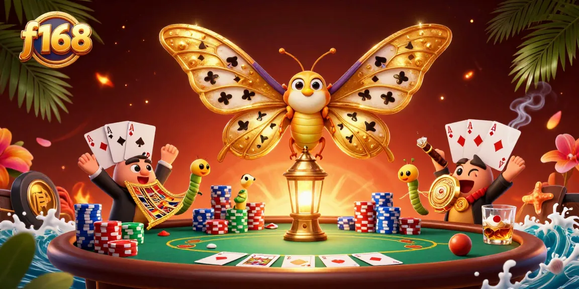 Experience thrilling play at f168 with a vibrant casino scene featuring exciting gaming elements.
